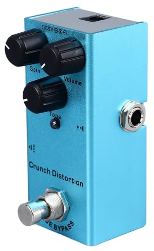 Chor -Gitarren -Effekt Pedal, Sound Enhanced Tragbares Dauerkanal Gitarrenpedal Einfach mit Vielseitigen Effekten Aluminiumlegierung für die Leistung (Crunch -Verzerrung (03))
