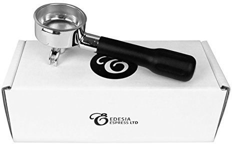 Ersatz-Siebträger für LELIT 57mm-Espressomaschinen - 2 Ausläufe - 14 g Sieb - 2 Tassen