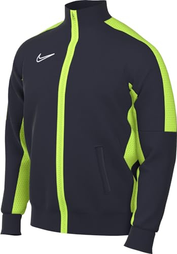 Nike DR1681-452 M NK DF ACD23 TRK JKT K Giacca Uomo OBSIDIAN/VOLT/WHITE Taglia L