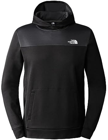 The North Face Reaxion Fleece P/O Felpa con Cappuccio da Uomo TNF Black/Asphalt Grey XS
