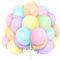 Luftballons Pastell, 30 Stück 12 Zoll Pastell Farben Luftballons Ballons mit Ballonband für Regenbogen Party Deko Geburtstag Hochzeit Brautdusche Babyparty Baby Dusche Taufen Eagagement Dekorationen