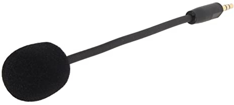 Microfono di Ricambio da 3,5 Mm per Hyper X Cloud Orbit S, Asta del Microfono Rimovibile, Microfono da Gioco Regolabile, Cancellazione del Rumore, Ruotabile a 360 Gradi