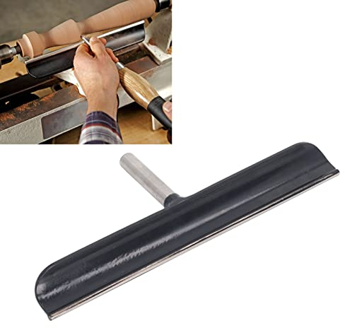 DeWin Porte Outil Tour a Bois, Porte-Outil de Tour en Acier Inoxydable de 30 cm avec Poteau De 16 Mm De Diamètre, Support D'outil de Type T Accessoires de Tournage pour Tour De Travail du Bois