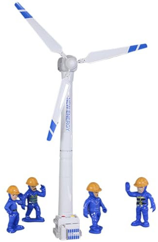 XJKLBYQ Kit d'expérience d'énergie éolienne | Éolien Turbine 1 Set Mini Wind Turbine Rotary Windar Turbine Modèle éducatif éducatif éducatif Portable Détachable Portable Turbine pour Les Enfants