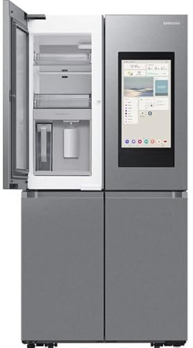 Samsung Family Hub™ American Fridge Freezer - Silver - E Rated