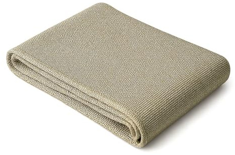 PROWELTEK - Bâche Soudure 0,9x1m Couverture Anti-Feu M0 1300°C - Toile Professionnelle Fibre de Silicate/Vermiculite Haute Protection pour Zones SEVESO/Sensibles