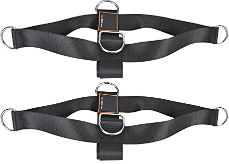 Shoelaces Fixing Strap, Ankle Resistance Training Belt for Hip and Leg Exercises, Durable Nylon Fitness Equipment with 4 Attachment Points for Gym Home Outdoor Workouts