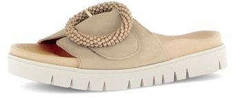 Gabor Damen Pantoletten, Frauen Slipper,Best Fitting,Backless Slipper,Gartenschuhe,Sommerschuhe,sommerclogs,Sandalen,Mules,Caramel,39 EU / 6 UK