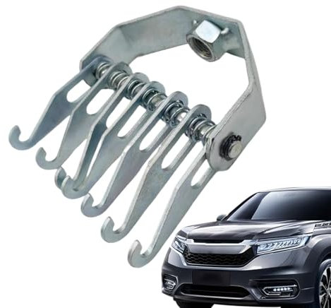 Gvblkq Estrattore di ammaccature da artiglio, riparazione automatica resistente, gancio in metallo per rimozione carrozzeria auto, strumento di fissaggio a martello scorrevole, attrezzatura
