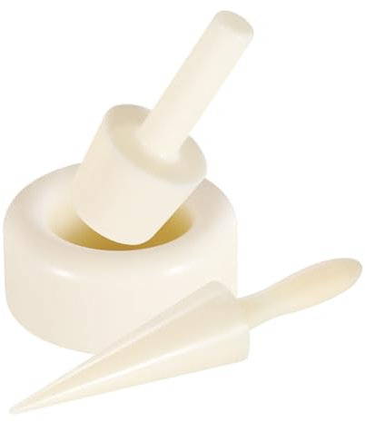 Molde para hacer conos crujientes | Moldes de helado de 4.72 pulgadas | Kit de moldes para hacer gofres | Moldeador ergonómico de postre para conos caseros, panaderías, restaurantes, hoteles, fiestas