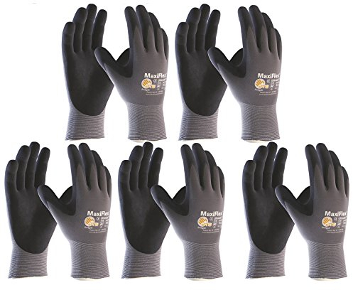 ATG Schutzhandschuh Maxiflex®Ultimate 34-874 Größe 9, schwarz, EN388 Kategorie II Inhalt: 5 Paar