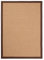 carpetfine Sisalteppich Braun 140x200 cm | Moderner Teppich für Wohn- und Schlafzimmer