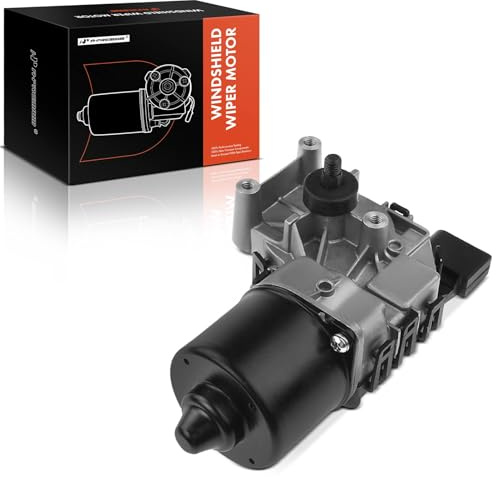 A-Premium Front Windshield Wiper Motor Compatible with Volkswagen Jetta 2011-2017, Sedan, 4-Pin