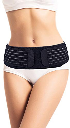 Thx4COPPER Faja Ortopédica, Cinturón Sacro Iliaco Ajustable, Cinturón Pelveno, Alivia Dolor Ciático, Lombario, Inferior Espalda, Estabiliza Articulación SI, Mujer y Hombre