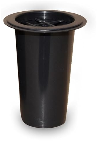 Grabvaseneinsatz mit Blumenverteiler aus Kunststoff Ø8,5 cm Höhe 14 cm