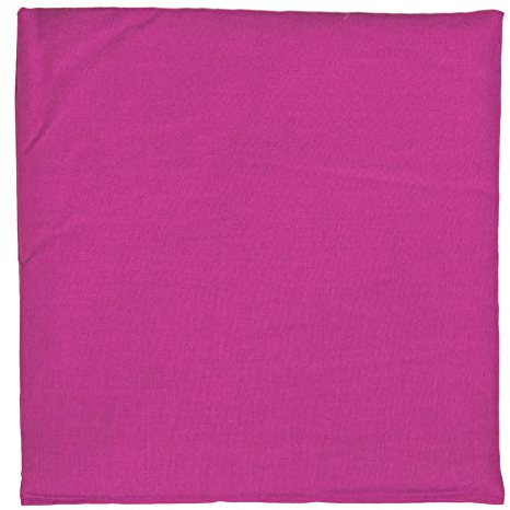 Cojín de semillas de colza, 19 x 19 cm, color rosa