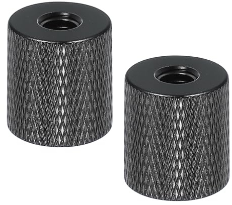 PATIKIL Adattatore Vite Treppiede 1/4 Femmina a 1/4 Femmina, 2 Pezzi Vite per Microfono Vite Fotocamera Convertitore a Doppia Testa per Supporto Microfono Accessori Braccio Magico