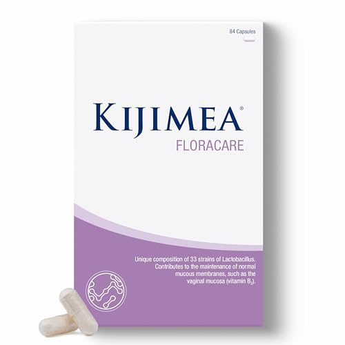 Kijimea® FloraCare - Inspired by The Natural Vaginal Microbiome | 33 Carefully Selected strains of Lactobacillus in a high Dosage + Vitamins B2, B3, B7, and Zinc - 84 pcs