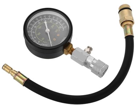 JECOMPRIS Comprobador De Compresión Del Motor Kit De Prueba De Compresión Herramienta De Medición Para Mantenimiento De Motor Diy Motores Pequeños