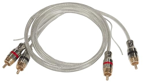 Musway MW0.5RCA – Stereo Cinch RCA-kabel – 0,5 m FRÅN HÖG HÅLLBAR HÖG HÅLLBAR KUPPER (99,9 % OFC)