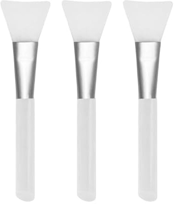ApexPine 3 Pcs Silicone Face Mask Applicator Brushes for Skincare Use