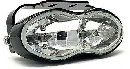 Alchemy Parts Motorrad Scheinwerfer Fox Ösen für Streetfighter Individuell Retro Projekt