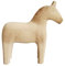 HEALLILY Dala Pferd aus Holz, unlackiert, Vintage-Pferd, unlackiert, Holzfigur, Statue, Pferd, Malerei von Yourself L