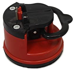 Knife Sharpener with Suction Pad Kitchen Chef Safety Knife and Scissors Sharpener Tool Helps Restore Blades