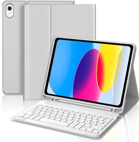 Tangentbordsfodral för iPad A16 11th 11 tum 2025/iPad 10:e generationen 10,9 tum 2022