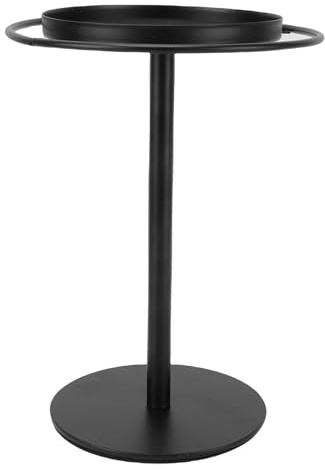 Jiawu Support de Lunettes de , Organisateur de Tampons Antidérapants, Gain de Place pour Table, Support Stable pour un Accès Facile, Matériau en Fer (BLACK)