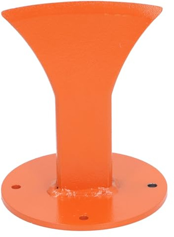 CHICIRIS Spaccalegna Manuale Spaccalegna Cuneo in Acciaio Forgiato per Stufe Caminetti, Taglialegna Portatile Durevole per Spaccare Sicuro il Legno (ORANGE)