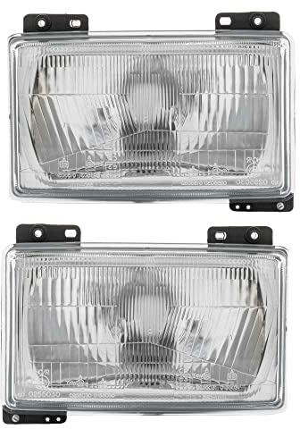 Set di fari alogeni anteriori sinistro e destro H4 per modello Ducato Pianale/Telaio 290 290_ J5 290L 290P 280_