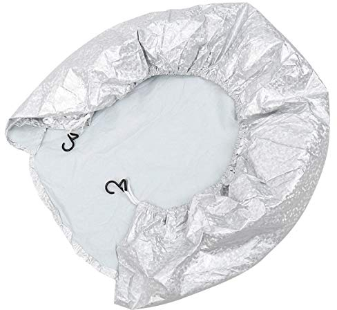 BESPORTBLE 4stücke Teiliges Reifenabdeckungen Aus Aluminiumfolie Schutzabdeckung Für Auto Und LKW-Reifen Uv Und Idealer Sonnenschutz Für Outdoor-nutzung Sicherer Halt Durch Haken-Design