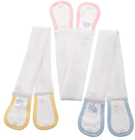 3St Nabelschnurstützgürtel Herniengürtel Nabelbruchgürtel Bauchband für Babybauchnabel Baby Bauchnabelband Gestalter Schnurklemme Gurt neugeboren reine Baumwolle