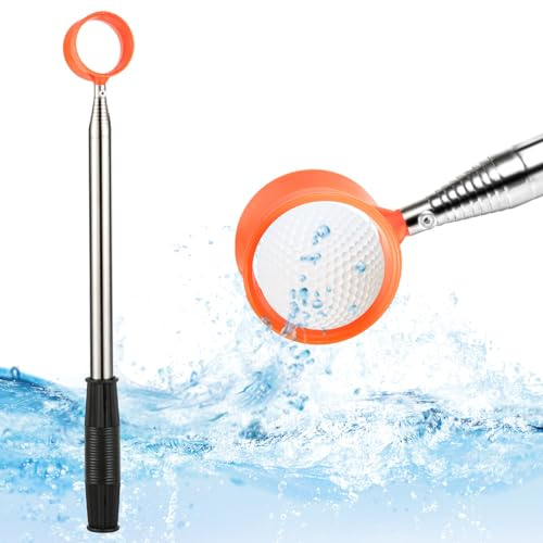 39,62-274,32 cm Golfball Retriever, Antisladd Teleskopisk Golfboll Retriever för Vatten Golfbollsväljare Ball Retriever Tool Golf för Att Plocka i Vatten Eller Buske