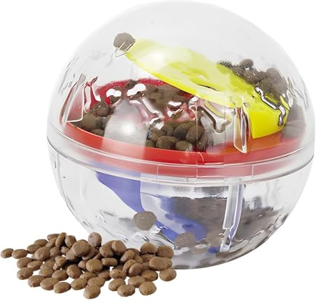 Dog Treat Treat Dispensing Ball, PET Interactive Treat Ball Palla da