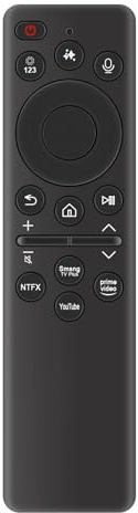 VINABTY BN59-01480L TM2560E Replacement Voice Remote Control Compatible with Samsung TV BN59-01500M QE32LS03CBU QE43LS01DAU QE43LS01DBU QE43LS03DAU QE43LS03FAU QE43Q60CAU QE43Q60DAU QE43Q65CAU