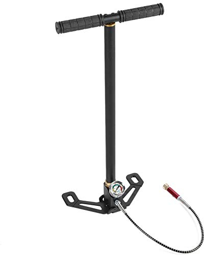 4500psi Pompa a Mano Pieghevole Per Bicicletta a 3 Stadi, Pompa Ad Aria Portatile Pcp, Con Manometro, Per Pistole Pcp, Fucili e Pistole Ad Aria Compressa, Per Auto Pneumatici, Pompa Pavimento