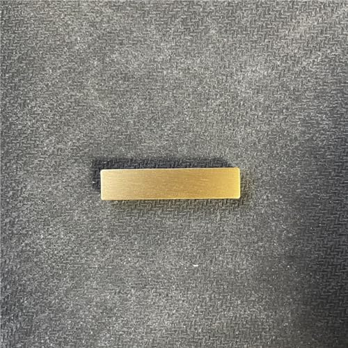 Self Adhesive Solid Brass Letters and Numbers, Gold House Numbers for Outside, Address Plaque Sign, Wallet Door Numbers, Studio Name Signage for Wall, Mailbox, Home and Office Decor (Dash -)