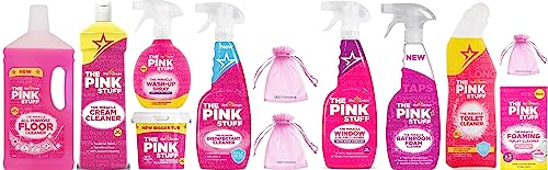 OGD Commerce The Miracle Household Complete Cleaning Bundle – 9-Piece Disinfectant & Multi-Purpose Cleaner Set for Floors,Outdoor Surfaces,Dishes, Kitchen, Bathroom for a Sparkling Clean Home