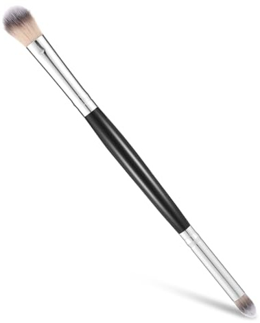1 pincel de maquillaje para ojos, sombra de ojos, juego de brochas de maquillaje, pincel de doble cabeza, pincel para sombra de ojos, pincel para sombra de ojos, juego para corrector, iluminador