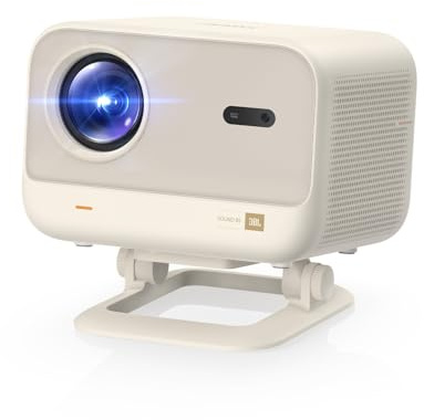 Proiettore 4K【SGS certificato/compatibile Netflix】 Yaber L2 Plus JBL/Dolby Proiettore 1080P FHD HDR10, Retroproiettore Autofocus e correzione trapezoidale, WiFi/Bluetooth Home Cinema Rotazione di 20°