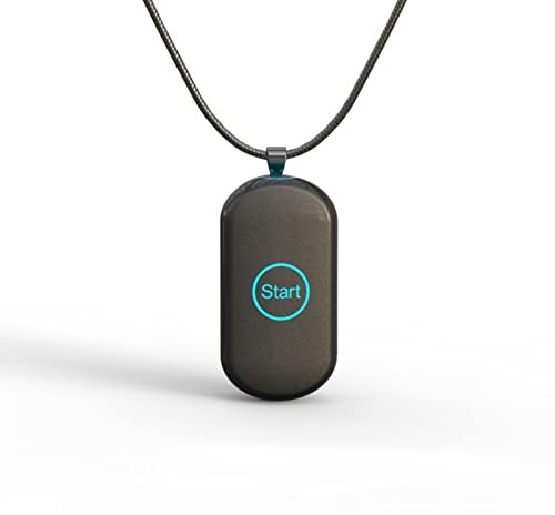 meowko 2 uds Collar portátil purificador de Aire Personal Colgante Cuello generador de Iones Negativos ionizador de Aire de Coche PM2.5 Limpiador de Aire táctil