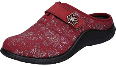 Westland Damen Pantoffeln Roubaix 01,Weite G (Normal),Wechselfußbett,schluepfschuhe,Slip-ons,Backless Slipper,Mules,Rot (Bordo),36 EU / 3 UK