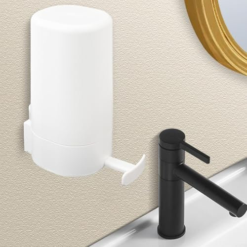 Dispenser di sapone, Dispenser disinfettante per le mani, Macinasapone impermeabile a parete, Porta saponetta da bagno, Portasapone staccabile