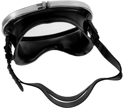 SUPVOX Maschera Subacquea Uomo in Vetro Temperato e Pvc, Lenti Antiappannamento, Design Ergonomico per Snorkeling e Immersioni, Attrezzatura Subacquea Riutilizzabile per Sport Acquatici