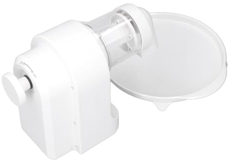 Akozon Tritaghiaccio Elettrico Ricaricabile - Macchina per Ghiaccio Tritato USB da 2000 MAh con 2 Tazze Riutilizzabili per Frullati e Coni di