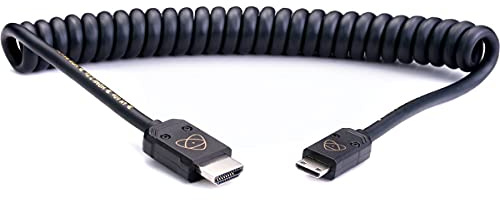 Atomos ATOM4K60C4 HDMI Cable Mini 40 cm, Cast Connector (80 cm Extended) black
