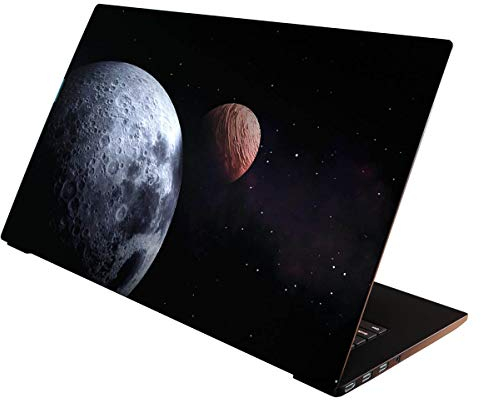 / Folie Sticker Aufkleber Skin Schutzfolie für Notebook Laptop/exklusives Design (Weltall, 15-17 zoll)