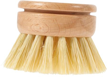 Beaupretty Wok Brush Pot Scrubbing Brush Kitchen Soft Bristle Wooden Handle Dish Scrubber
